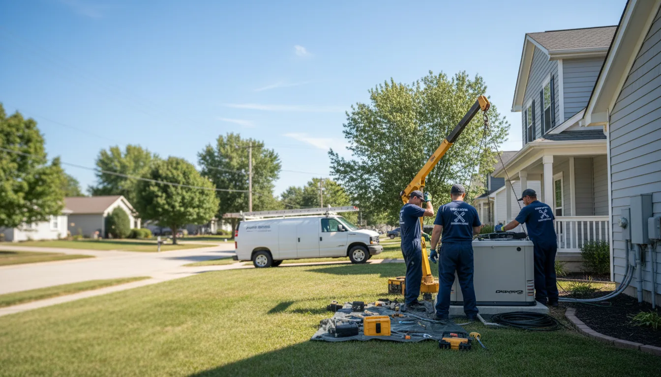Generator Installation in Moxahala, OH near me